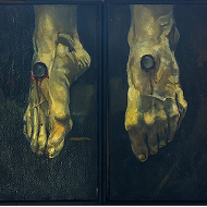 Crucifixion. Fragment